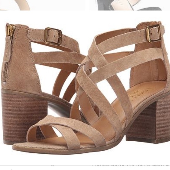 2.5 inch heel sandals